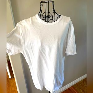 ZARA PLAIN WHITE TEE (LARGE)